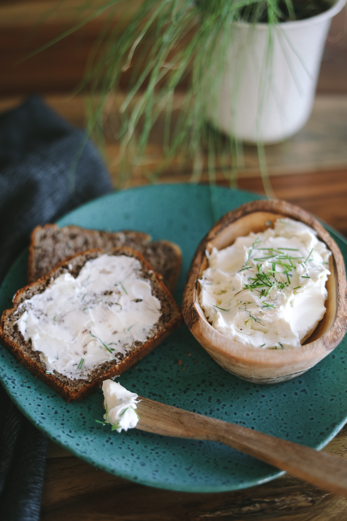 creamy kefir cheese