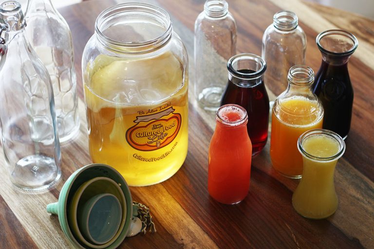 How to Make Bubbly Fruit Flavored Kombucha Cultured Food Life