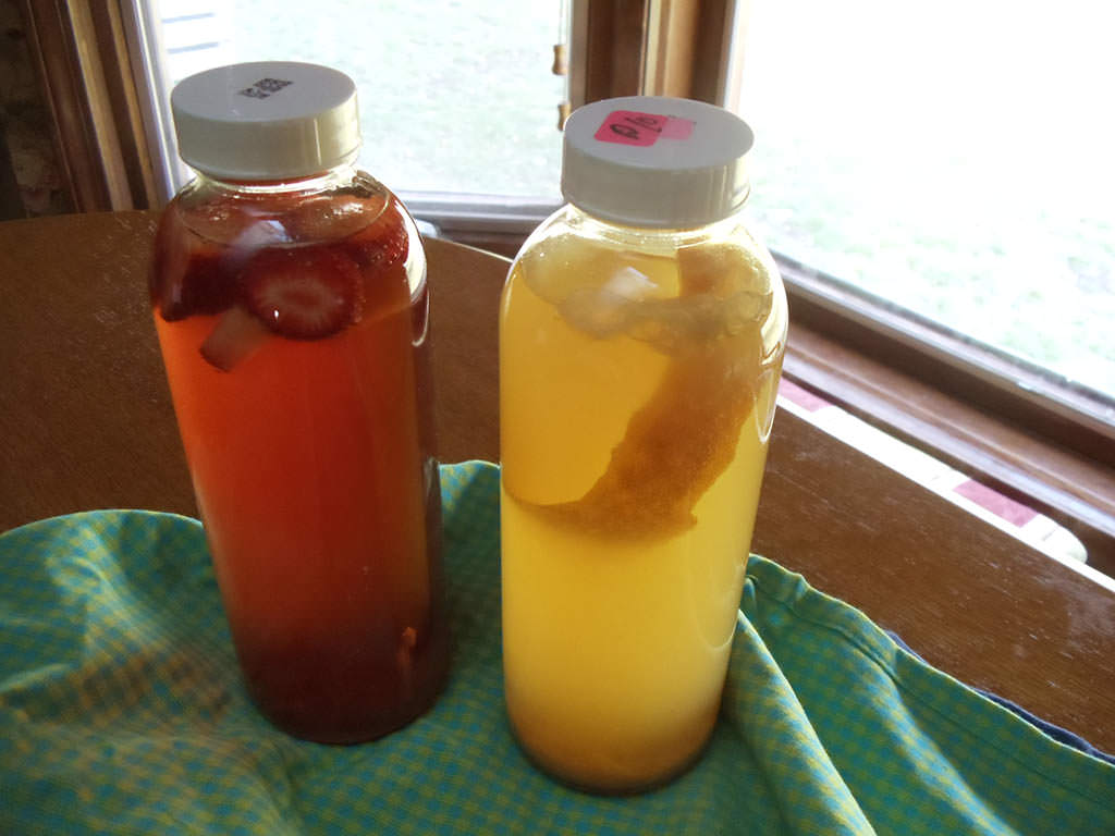 Second ferment your kombucha with fruit