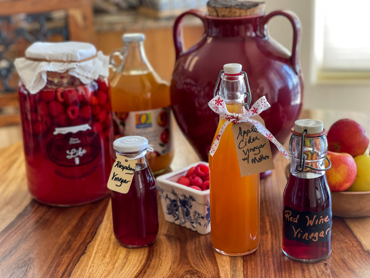 How To Make Your Own Vinegar — 5 Different Recipes!