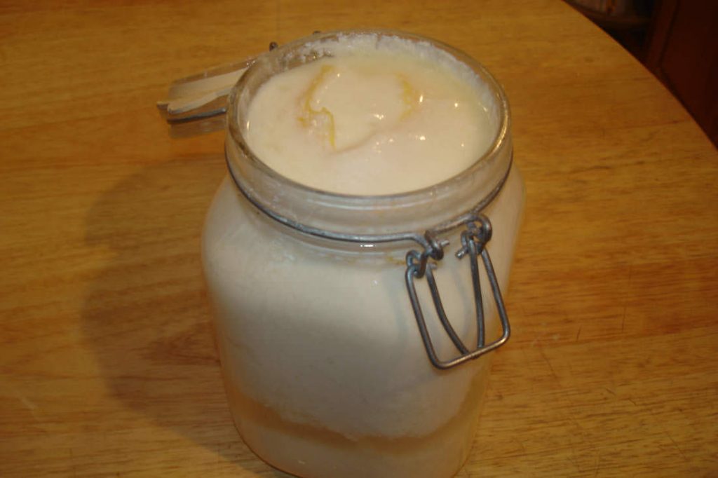 Lemony kefir