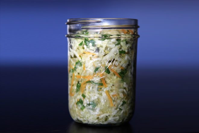 Flu prevention cultured veggies