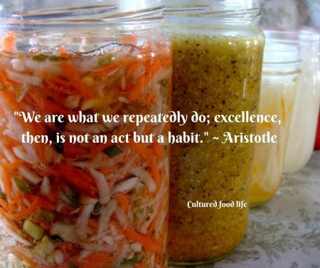 -We are what we repeatedly do; excellence, then is not an act, but a habit.- - Aristotle (1) copy