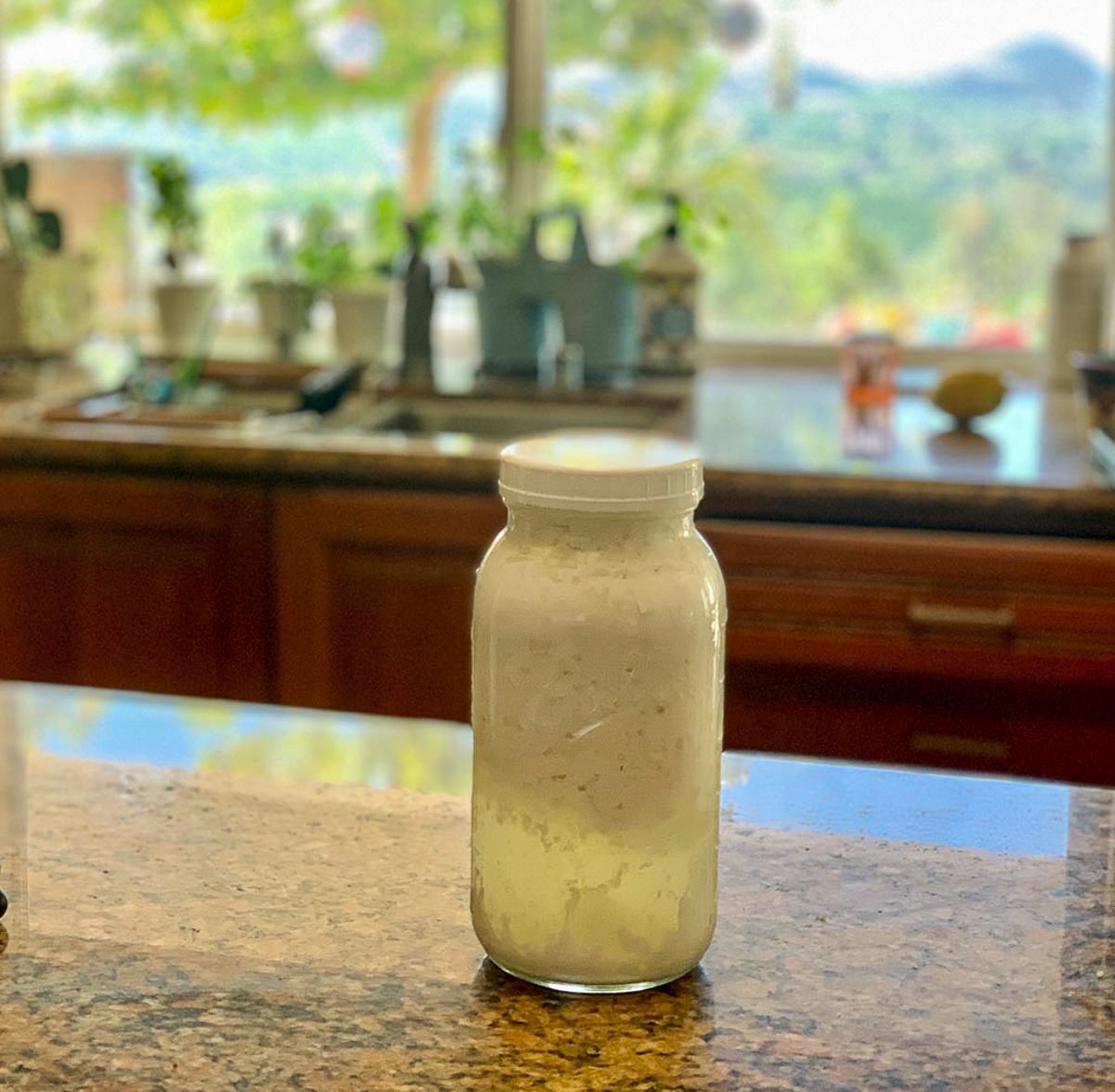 kefir separating 5