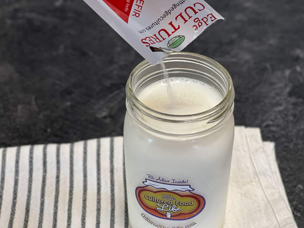 Easy Kefir Step 2 Easy Kefir Step 2