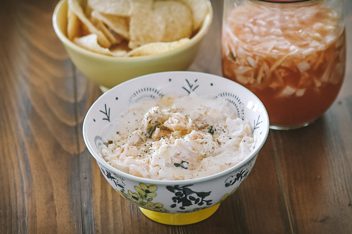 Kefir Kraut Dip Cultured Food Life