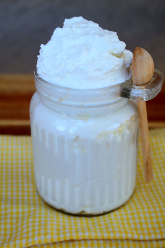 Whipped Kefir Topping