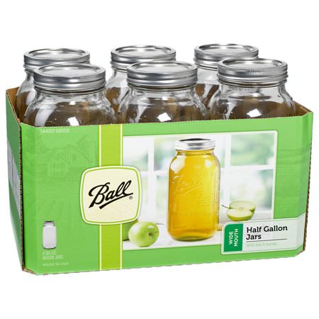 Ball Mason Jars 1/2 Gal.