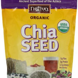 Nutiva Organic Chia Seeds, 12-Ounce Bag