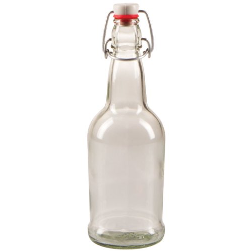 16 oz. CLEAR EZ Cap Bottles - CASE OF 12