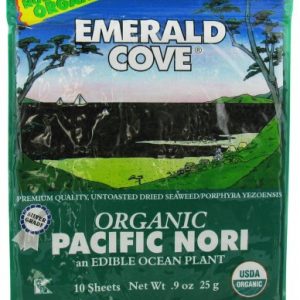 Emerald Cove - Organic Pacific Nori Silver Grade - 10 Piece(s)