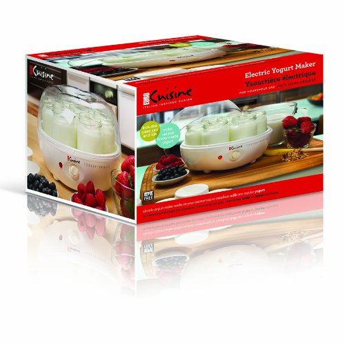 Euro Cuisine YM80 Yogurt Maker Cultured Food Life