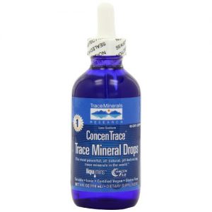 Trace Minerals Concentrace Trace Mineral Drops-Glass, 4 Ounce