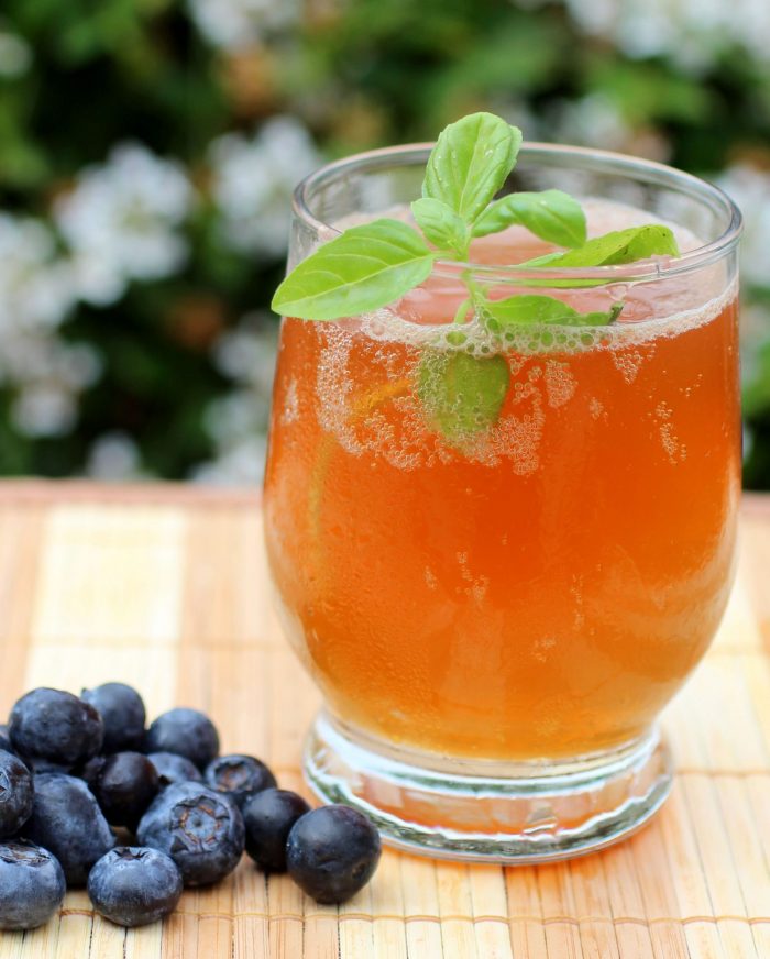 Blueberry Basil Kombucha Cultured Food Life