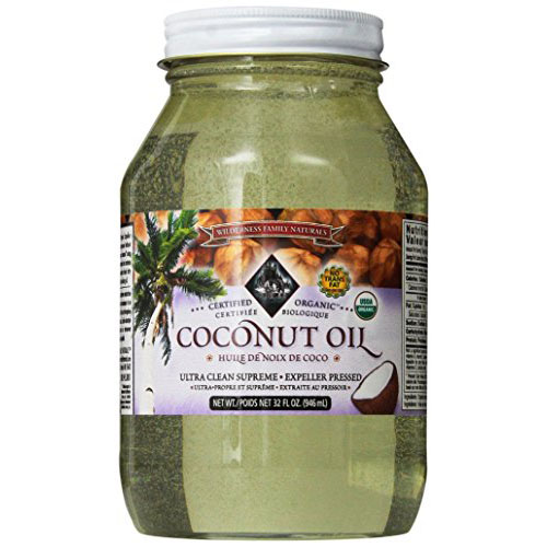 Coconut Oil, Expeller Pressed, Certified Organic, 32 Fl. Oz. Cultured