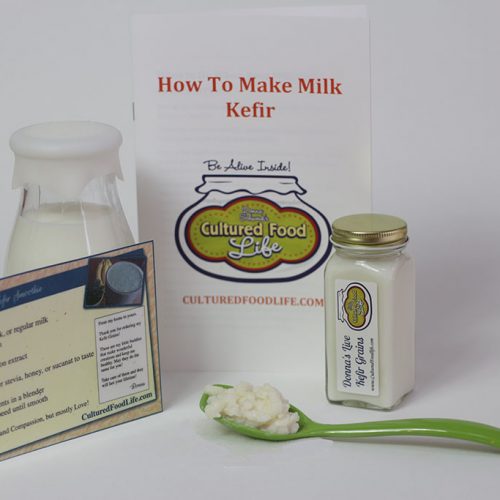 Donna's Live MILK Kefir Grains Cultured Food Life