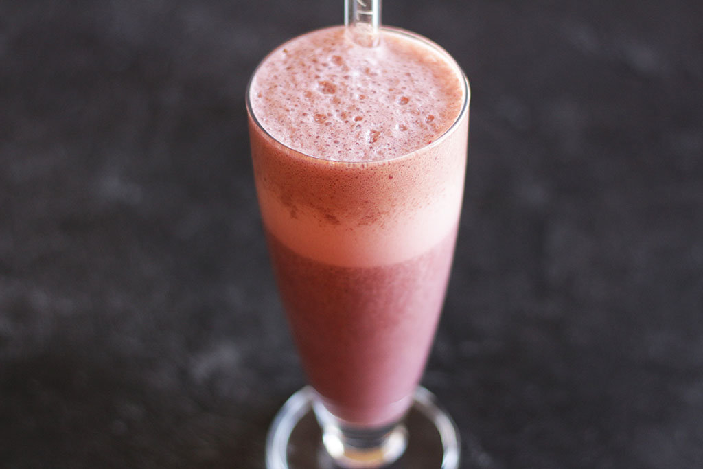 Choc cherry smoothie