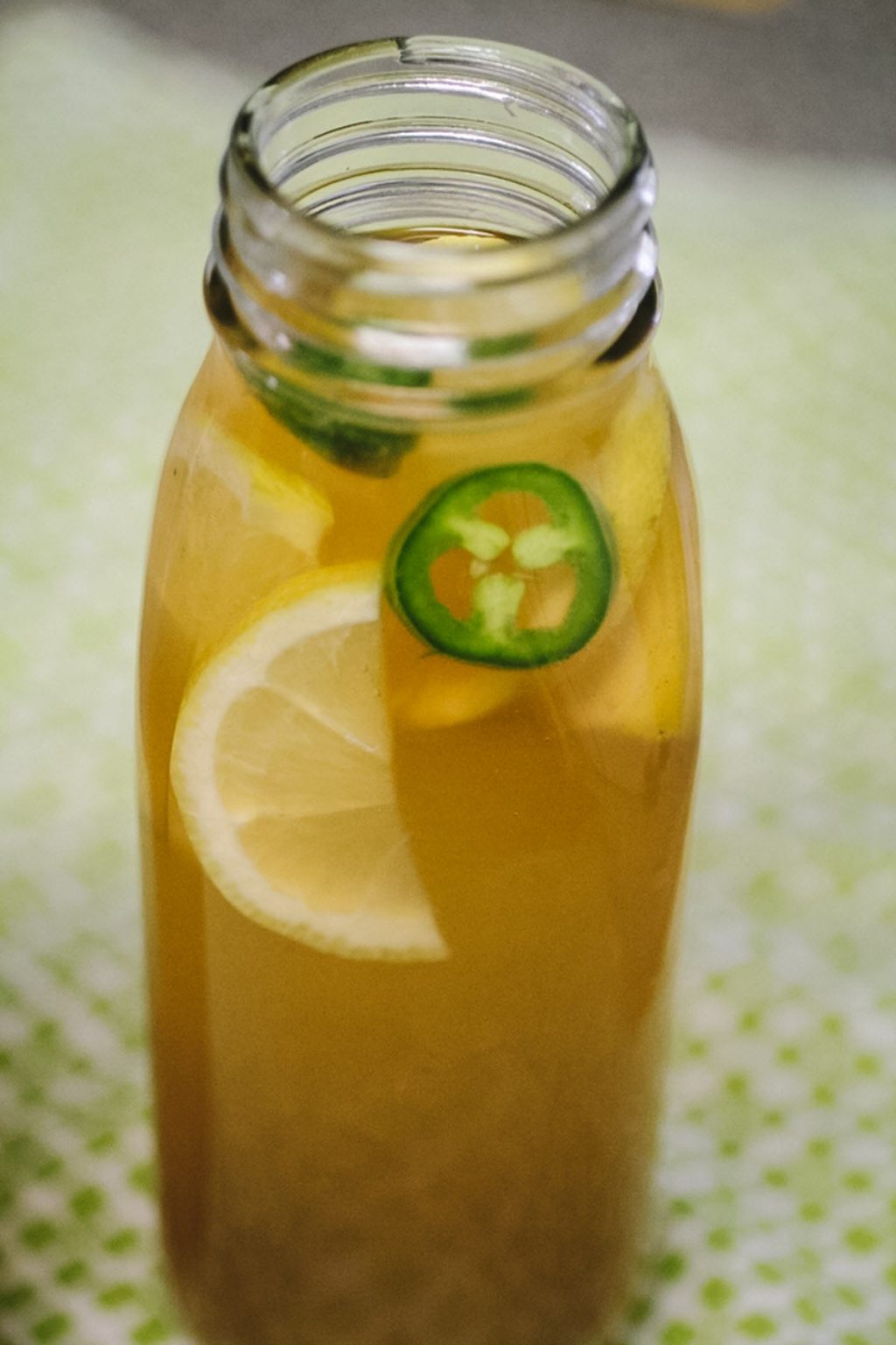 Spicy Lemon Kombucha