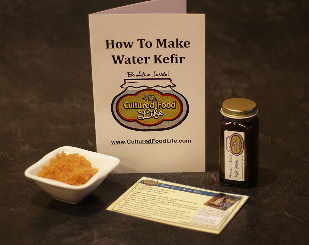 Donna's Live WATER Kefir Crystals Cultured Food Life