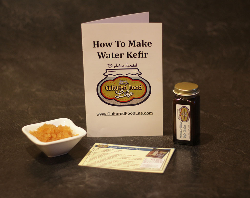 Donna's Live WATER Kefir Crystals Cultured Food Life