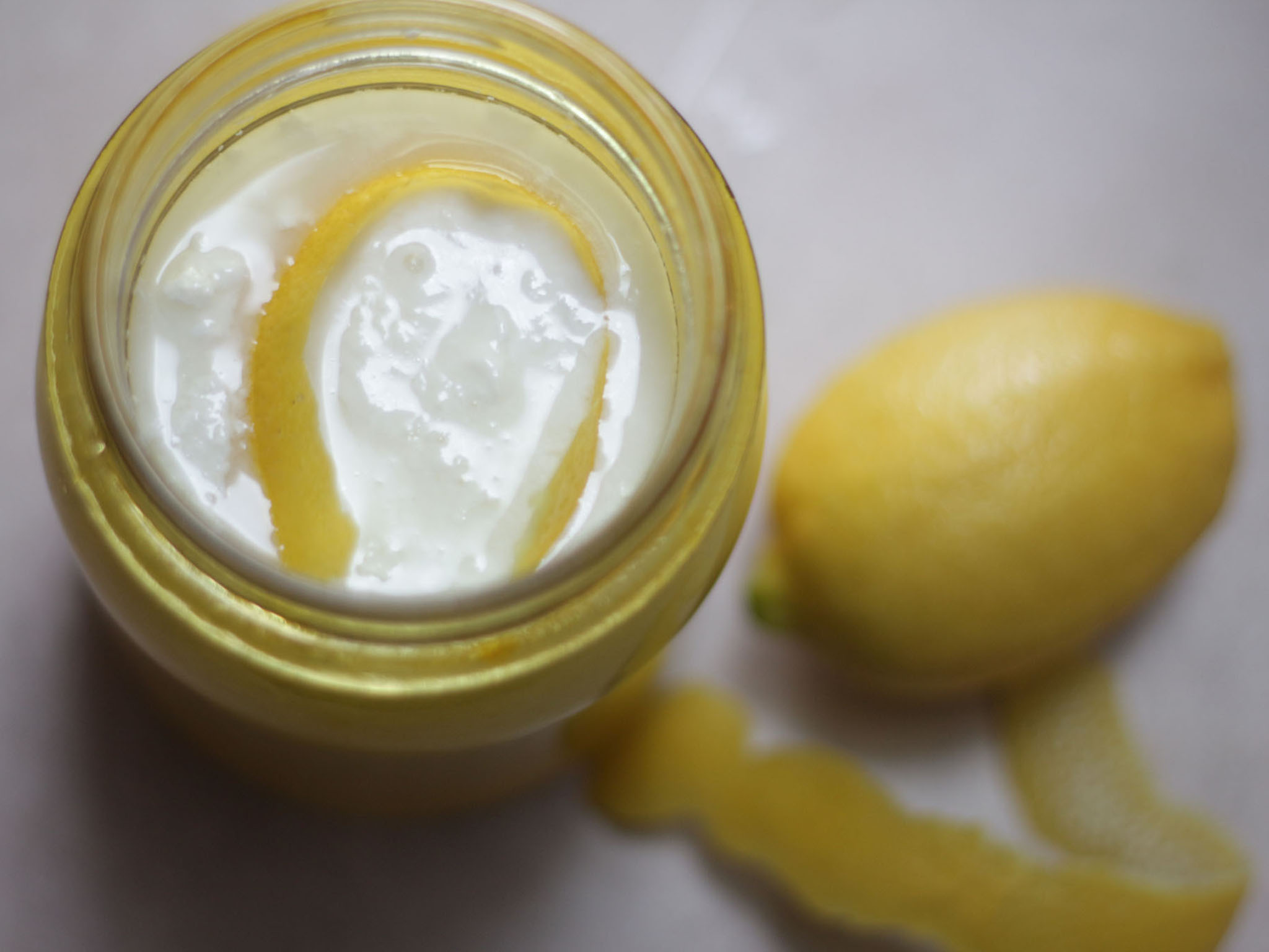 Kefir Second Fermented with Lemon