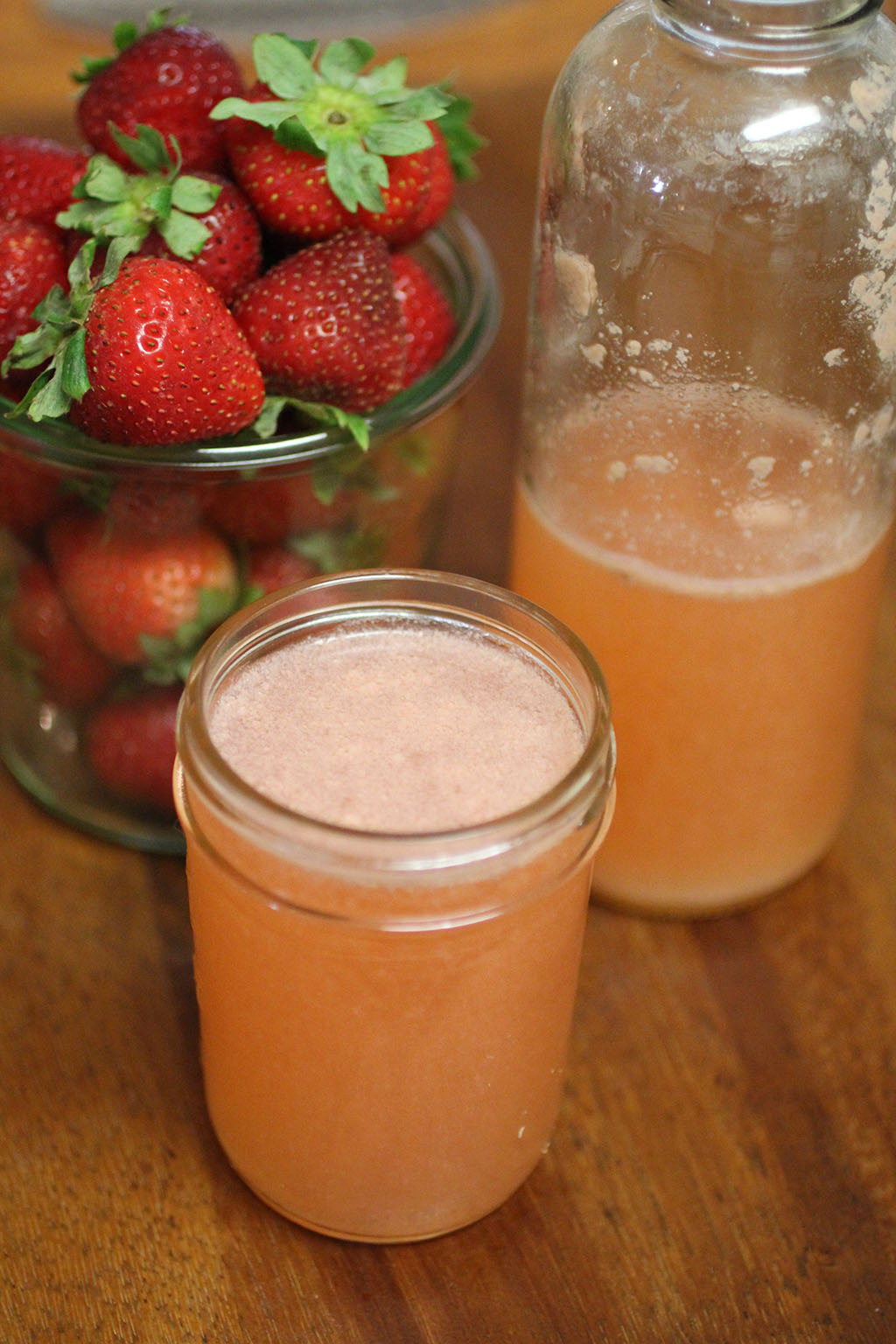 Strawberry Bliss Water Kefir Strawberry Bliss Water Kefir
