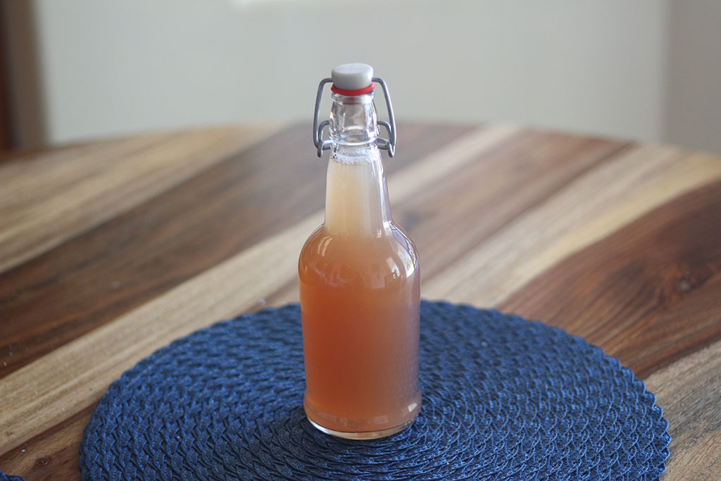 water kefir strawberry