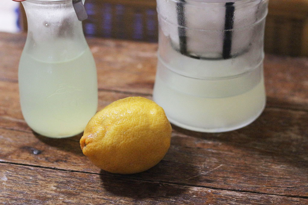 Kefir Whey and Lemon