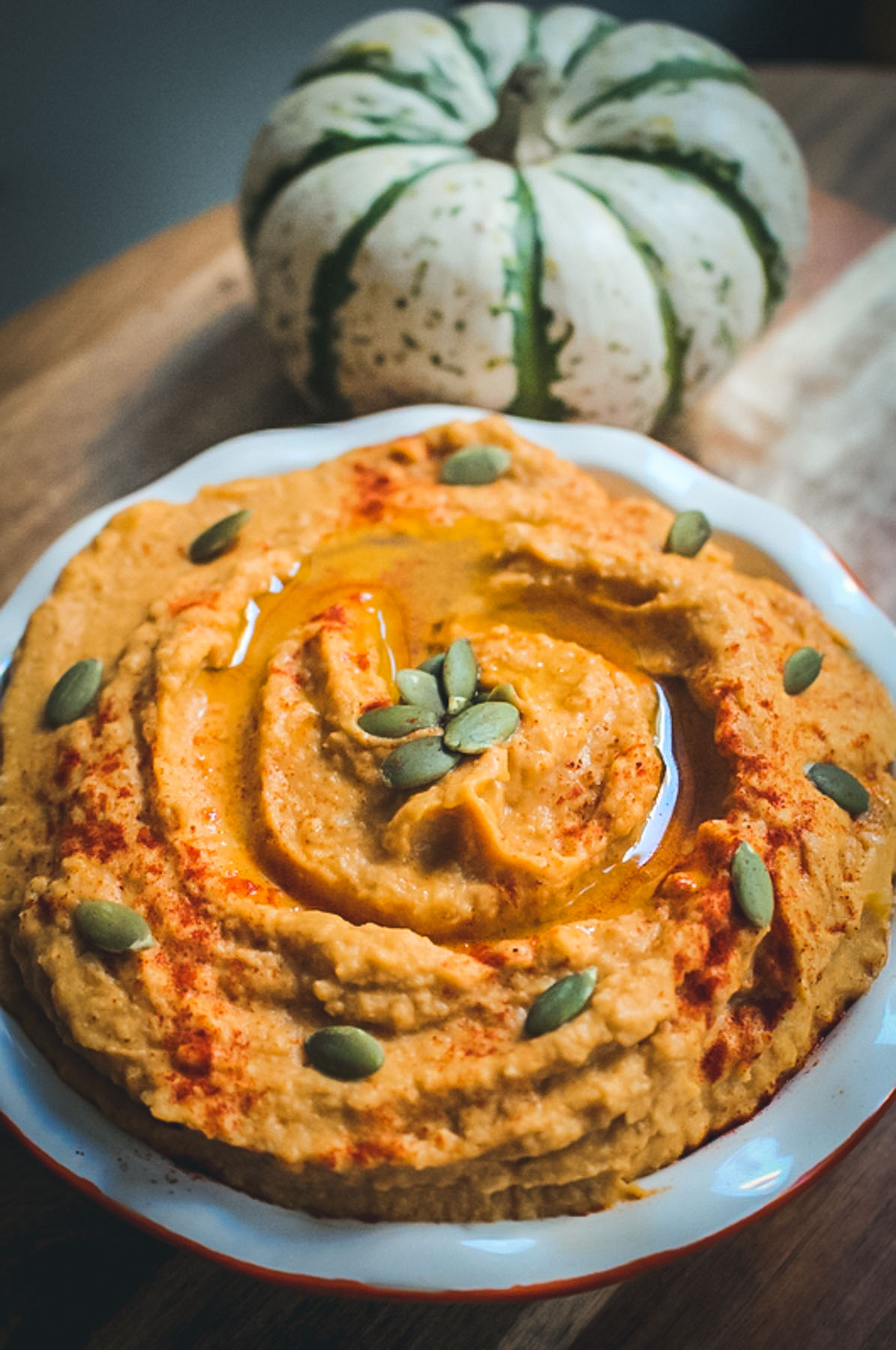 Fermented Garlic N Pumpkin Hummus