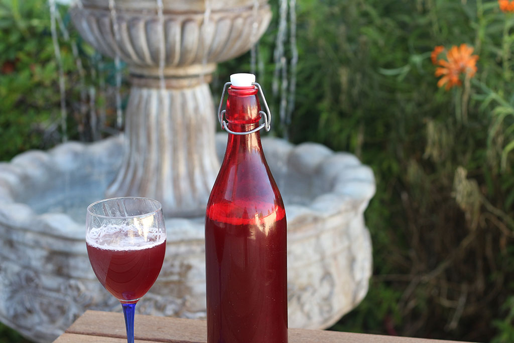 Pomegrante soda