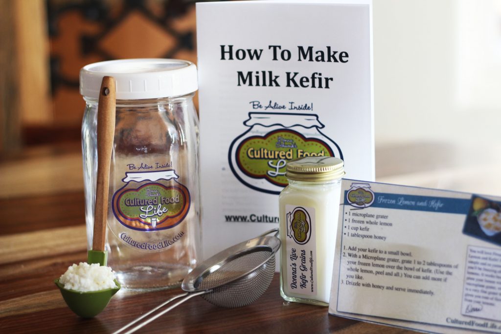 Milk kefir kit