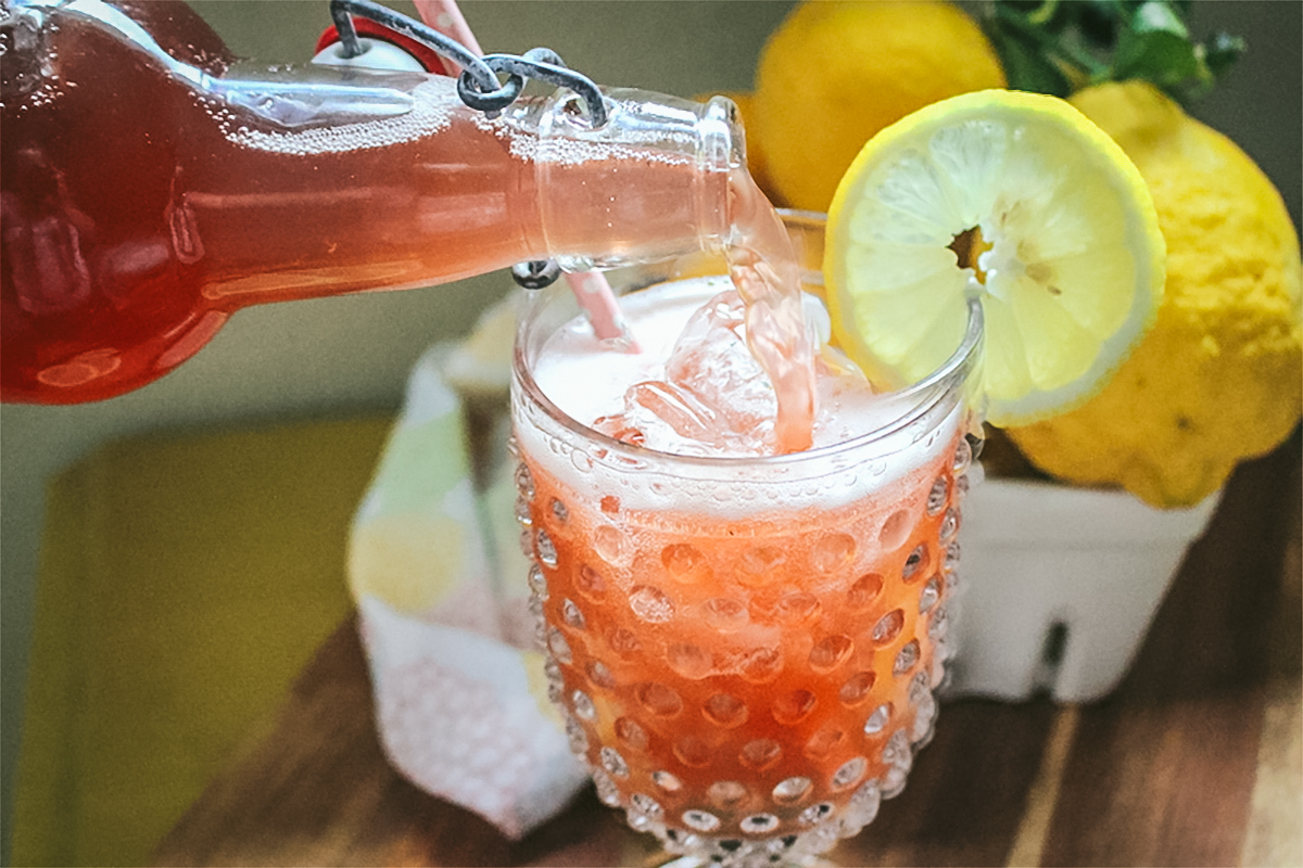 Pink Lemonade Kombucha