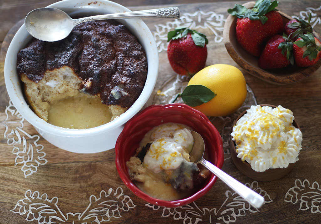 Kefir Lemon Pudding Cake Kefir Lemon Pudding Cake
