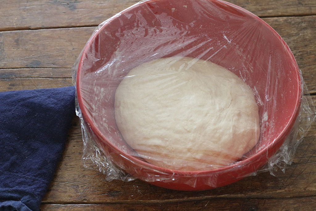 plastic wrap sourdough