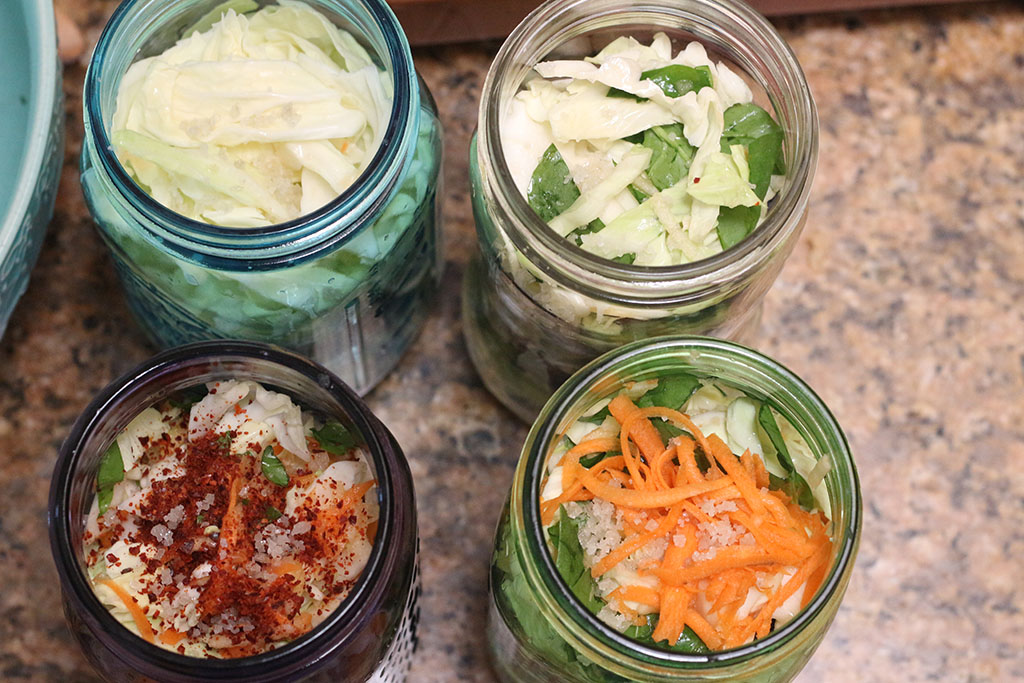 Cultured veggies jars