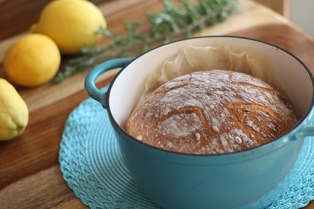 Lemon Rosemary Sourdough