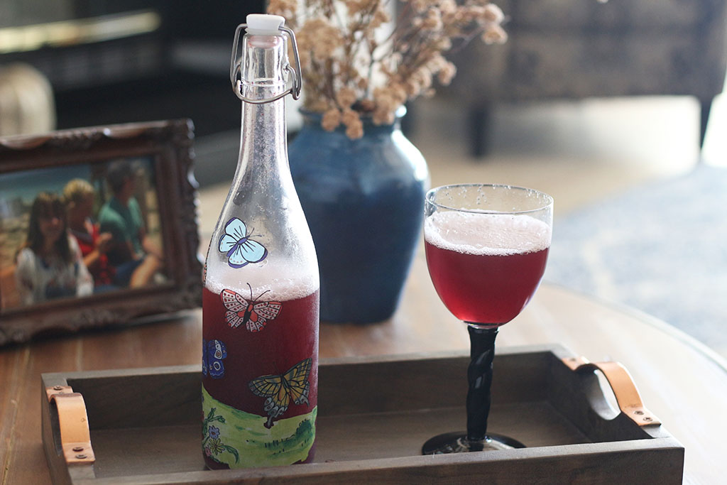 Grape Kombucha Grape Kombucha