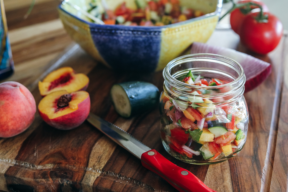 Peach Pico Salsa Peach Pico Salsa