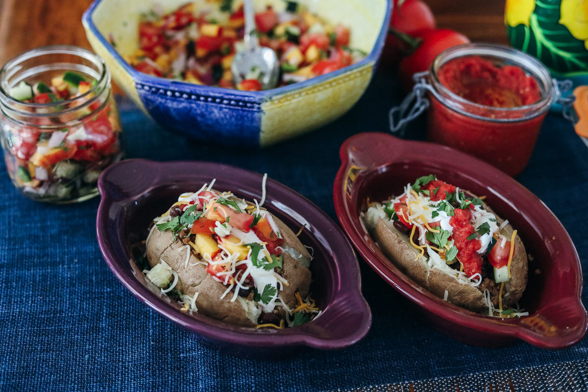 Taco Baked Potato