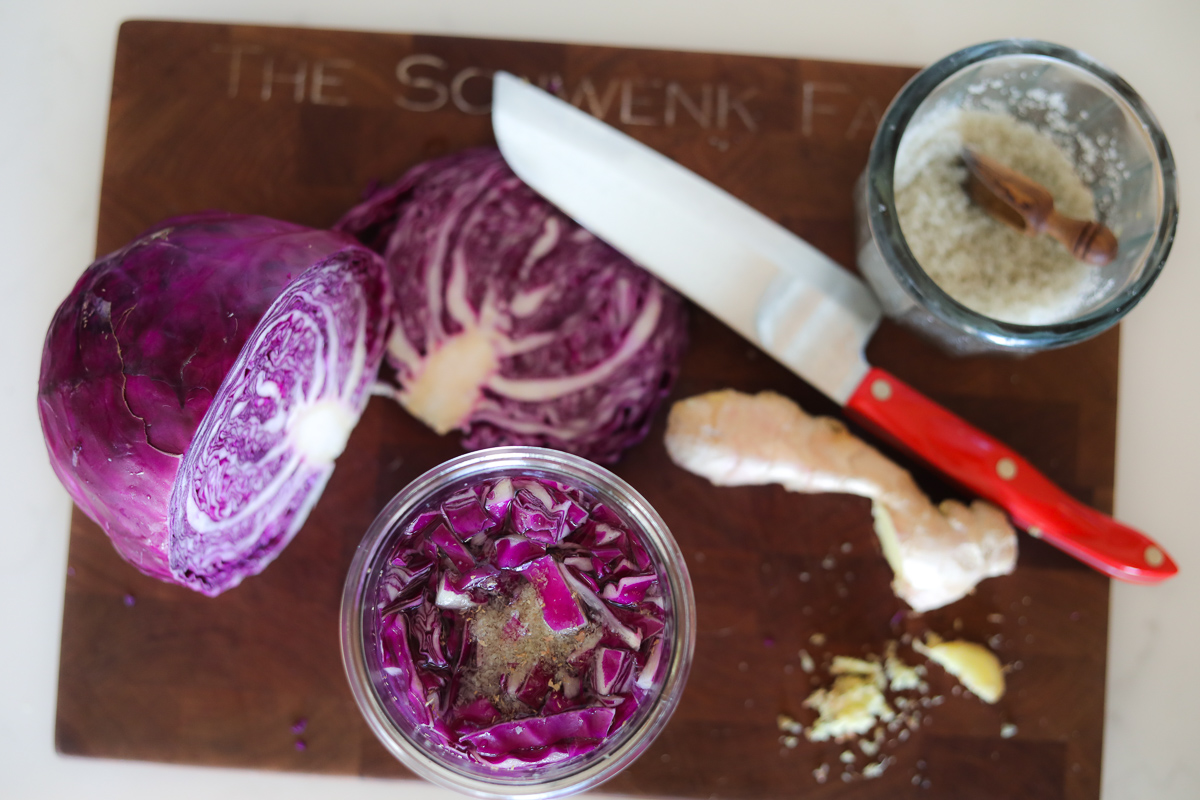 Red Cabbage Kraut Red Cabbage Kraut