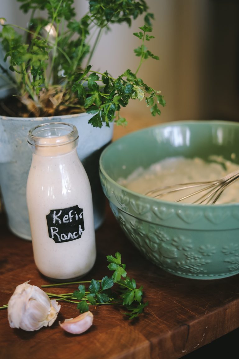 Kefir Ranch Dressing Cultured Food Life