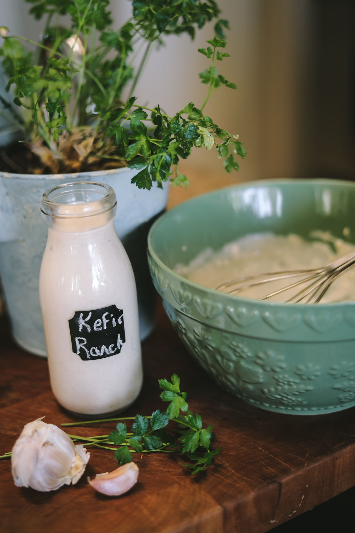 Kefir Ranch Dressing - Cultured Food Life