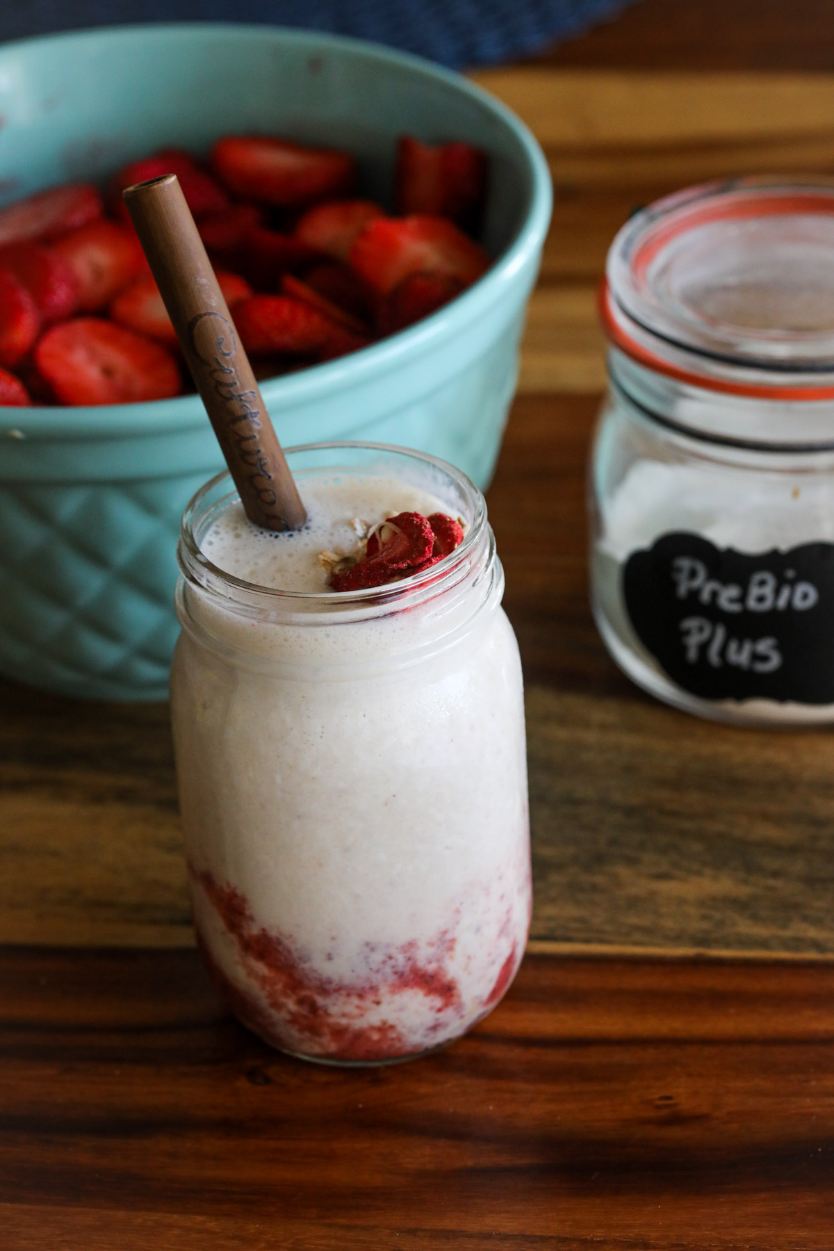 Strawberry Banana Kefir Swirl - Cultured Food Life