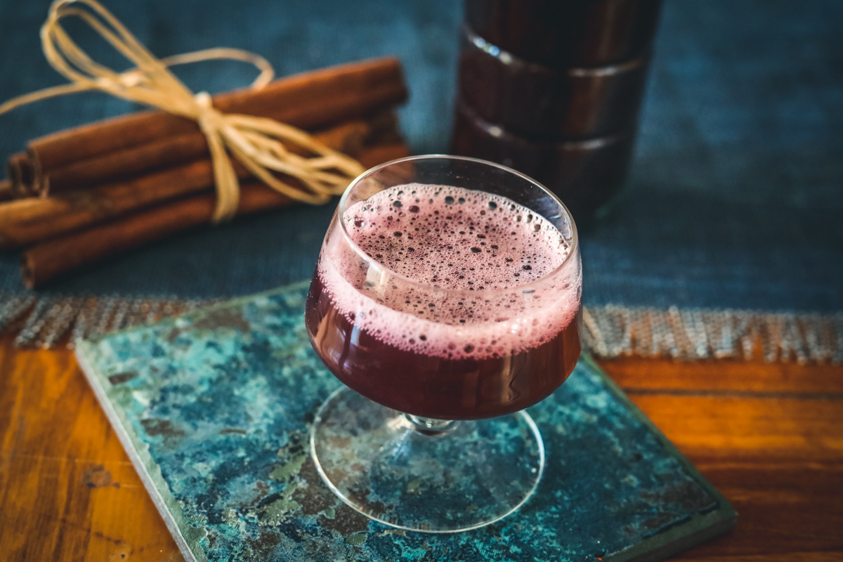 Blueberry Cinnamon Kefir Soda H