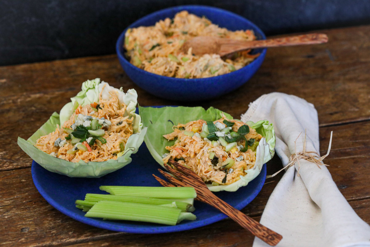 Probiotic Buffalo Chicken Salad