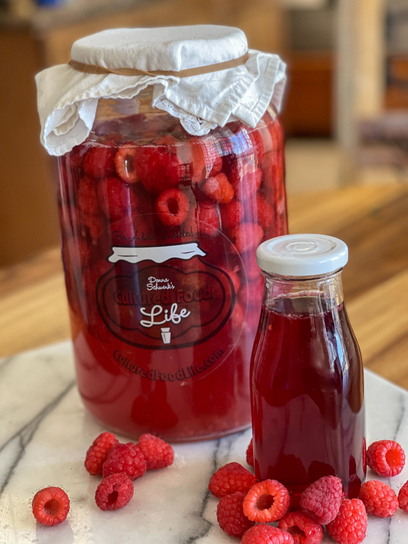 Raspberry vinegar. 2-2