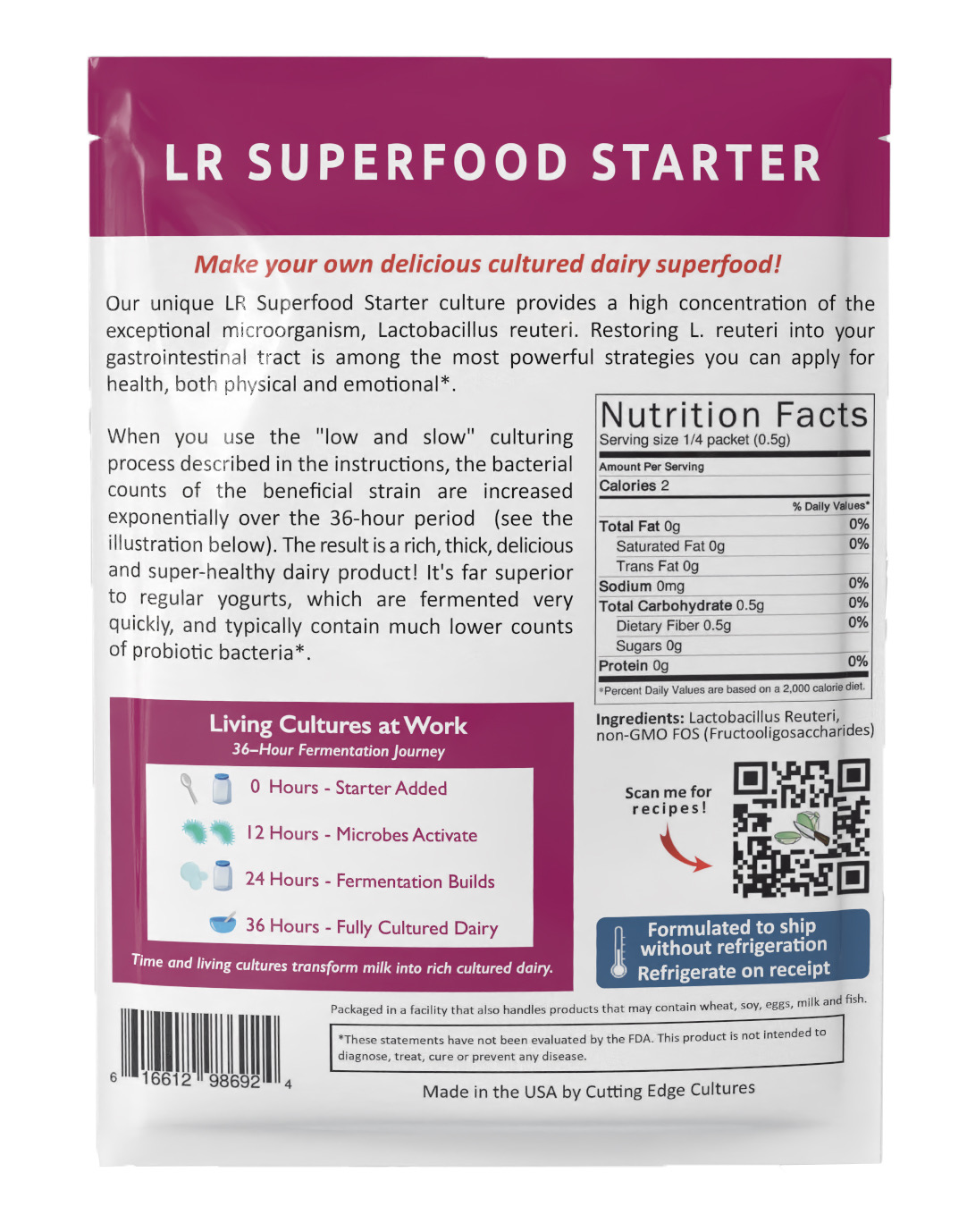 L. Reuteri Superfood Yogurt Starter - Image 5