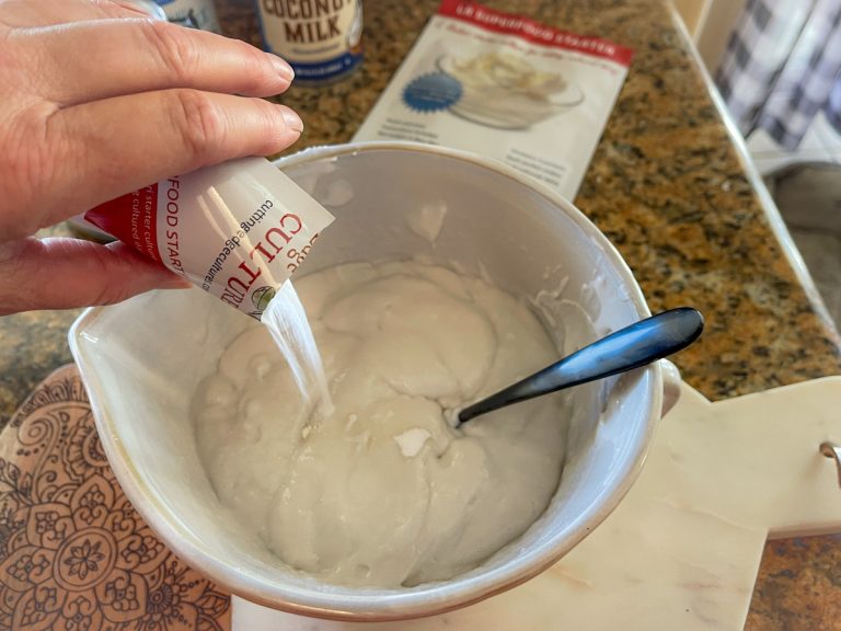 Homemade Coconut Milk L Reuteri Yogurt Cultured Food Life