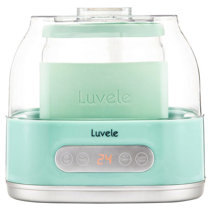 LUVELE GLASS VACUUM FOOD CONTAINER FOUR PIECE SET MEAL PREP CONTAINERS -  Luvele US