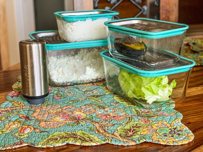 Luvele Fresh Vacuum Containers
